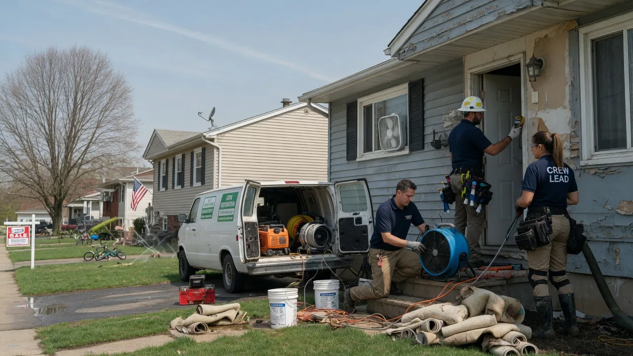 Flood Cleanup in Sunny Side, GA near me