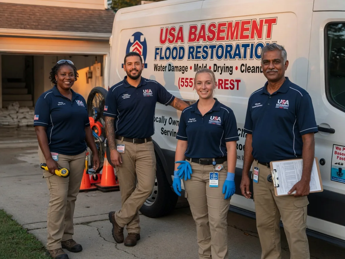 Basement Flood Cleanup company in Sunny Side, GA